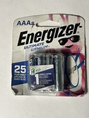 8 AAA Energizer Ultimate Lithium Batteries | L92BP-8 | Exp 12/2049 | 24 hr ship!