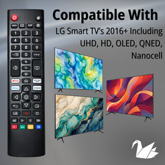 Universal LG Smart TV Remote AKB76040302 Replacement for ALL LG TV Models