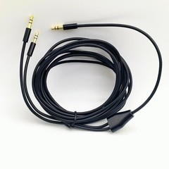 2meter 3.5mm Audio Aux Cable male to 2x male Stereo Extension Headphone Splitter