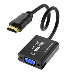 MT-VIKI HDMI to VGA Adapter Converter, HDMI Cable Converter Male to Female