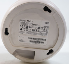 Cisco Meraki MV22-HW Varifocal Indoor 1080p IP Network Dome Camera White