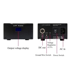 Linear Power Supply DC 5V 12V 50W HiFi Regulated Ultra Low Noise Power Adapter