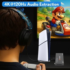 8K HDMI Switch 4 in 1 Out 8K60Hz 4K120Hz 1080P240Hz, HDR HDCP2.3 EDID, Suppor…