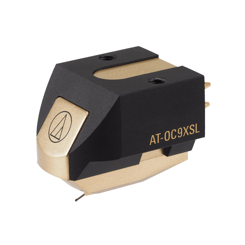 Audio-Technica AT-OC9XSL Dual Moving Coil Cartridge (Black and Gold)