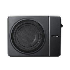VEVOR 8″ 240W Slim Under-Seat Subwoofer Powered Car Truck Sub w/ Amp Kit Speaker