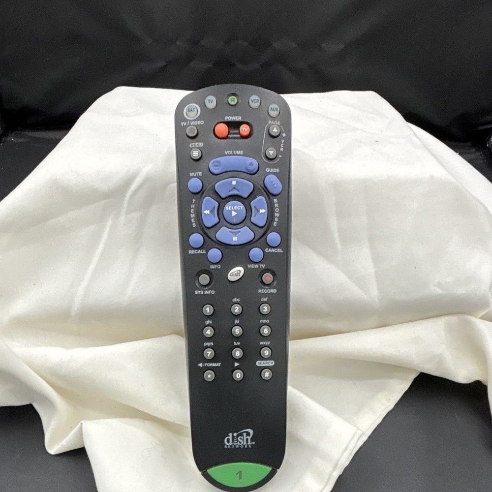 DISH Network 3.0 IR Wireless Remote Control for DISH Network 119946 Black Blue