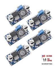 LM2596 DC to DC Buck Converter 3.0-40V to 1.5-35V Adjustable Voltage 5 Pack