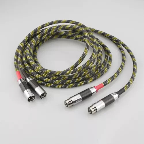 QED Signature OCC Silver-plated HiFi XLR Cable Hi-end balance Signal Cable