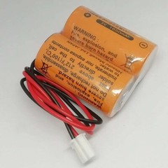 10Pcs for Mitsubishi MR-BAT6V1 2CR17335A WK17 6V 1650mAh Lithium Battery w/ Plug