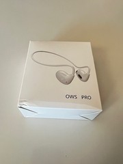 Oladance OWS Pro Open Ear Bluetooth Headphones White 8hr Charging time Great