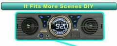 SD Car Radio Stereo MP3 Player Speaker In-Dash 12V 1 Din Bluetooth FM AUX USB TF