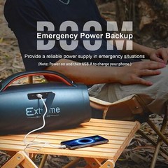 DOSS Extreme Boom PRO Wireless Outdoor Speaker_Open Box_Demo Unit