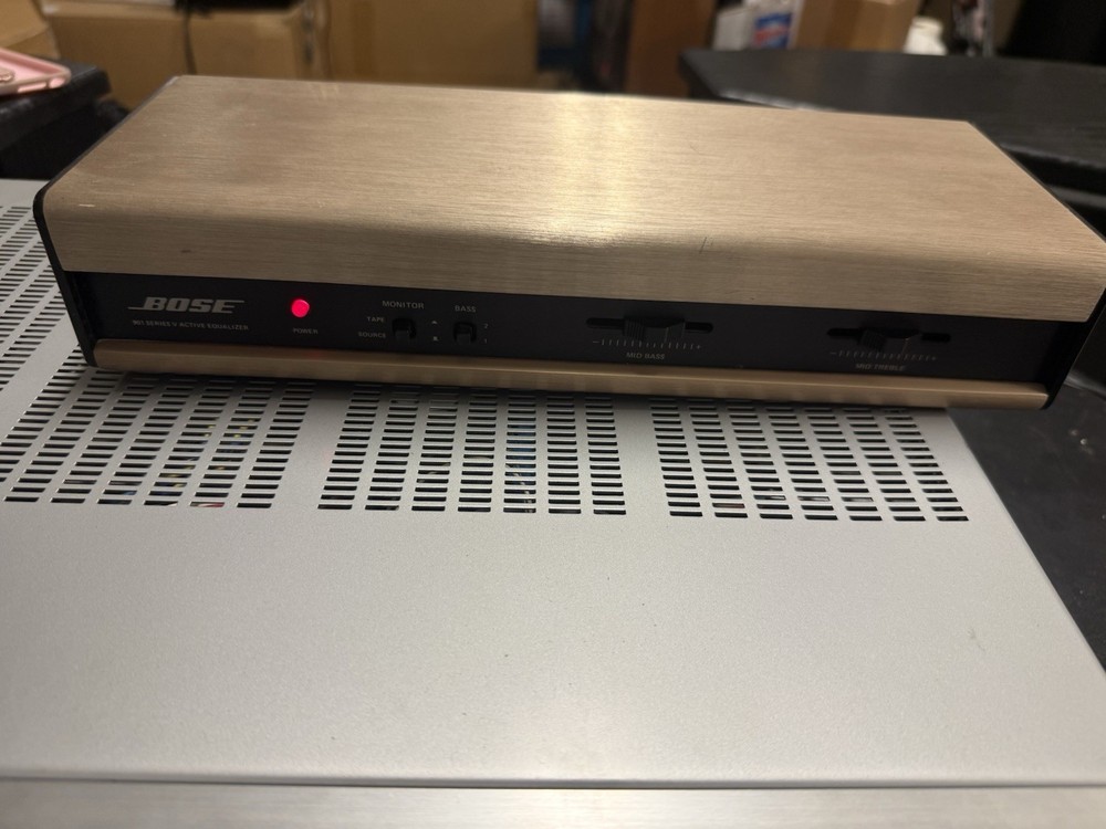 Bose 901 Series V Active Equalizer EQ 120V – Good Condition – Works – Fast Ship