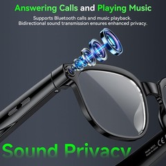 Recording Glasses Camera 4K HD Video Glasses Video Recording for Sports Driving