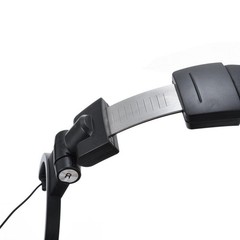 Metal&Plastic Headband Cushion Hook Black For Audio Technica Ath-M50 Headphone