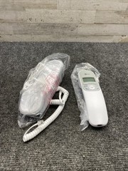 Used AT&T TR1909 Trimline Corded Phone with Caller ID, White