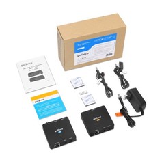 gofanco Compact 4 K@60Hz HDMI Extender Balun Over CAT6 Ethernet Cable – Loopout
