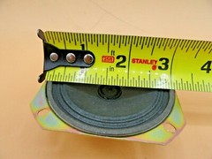 3″ SQUARE MINI SPEAKER 16 OHM 1 WATT NEW / NOS (LOT OF 2)