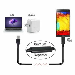 USB-C USB 3.1 Type C Male to USB3.0 Type A Male Data Repeater Cable 10m 8m 5m