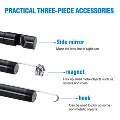 Endoscope Snake Cam Inspection Camera iOS iPhone 14/13/12/11 Android Underwater