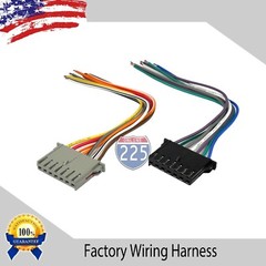Car Stereo Wiring Harness Factory Radio Male Plug Chrysler Dodge Jeep 1984-2002