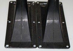 vintage pair of Utah Metal Horn Speakers 7.2 DCR