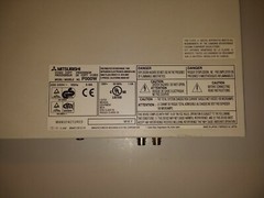 Mitsubishi Monochrome Thermal Printer P-500W manual