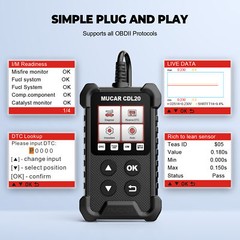 Automotive OBDII Code Reader OBD2 Scanner Check Engine Fault Diagnostic Tool