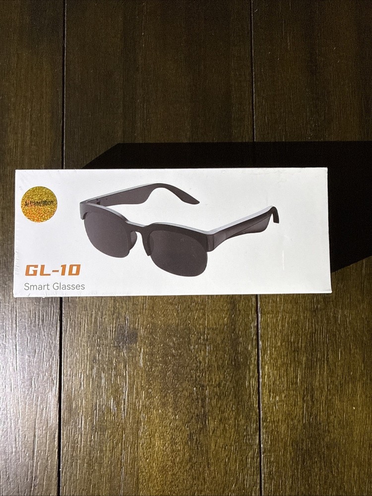 GL-10 Smart Glasses with Bluetooth Connectivity and AI Translation Technology