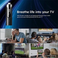 M98-Y9 Android 14 TV Stick 4GB+32GB 8K WiFi6 BT5.0 HDMI Streaming Media Player