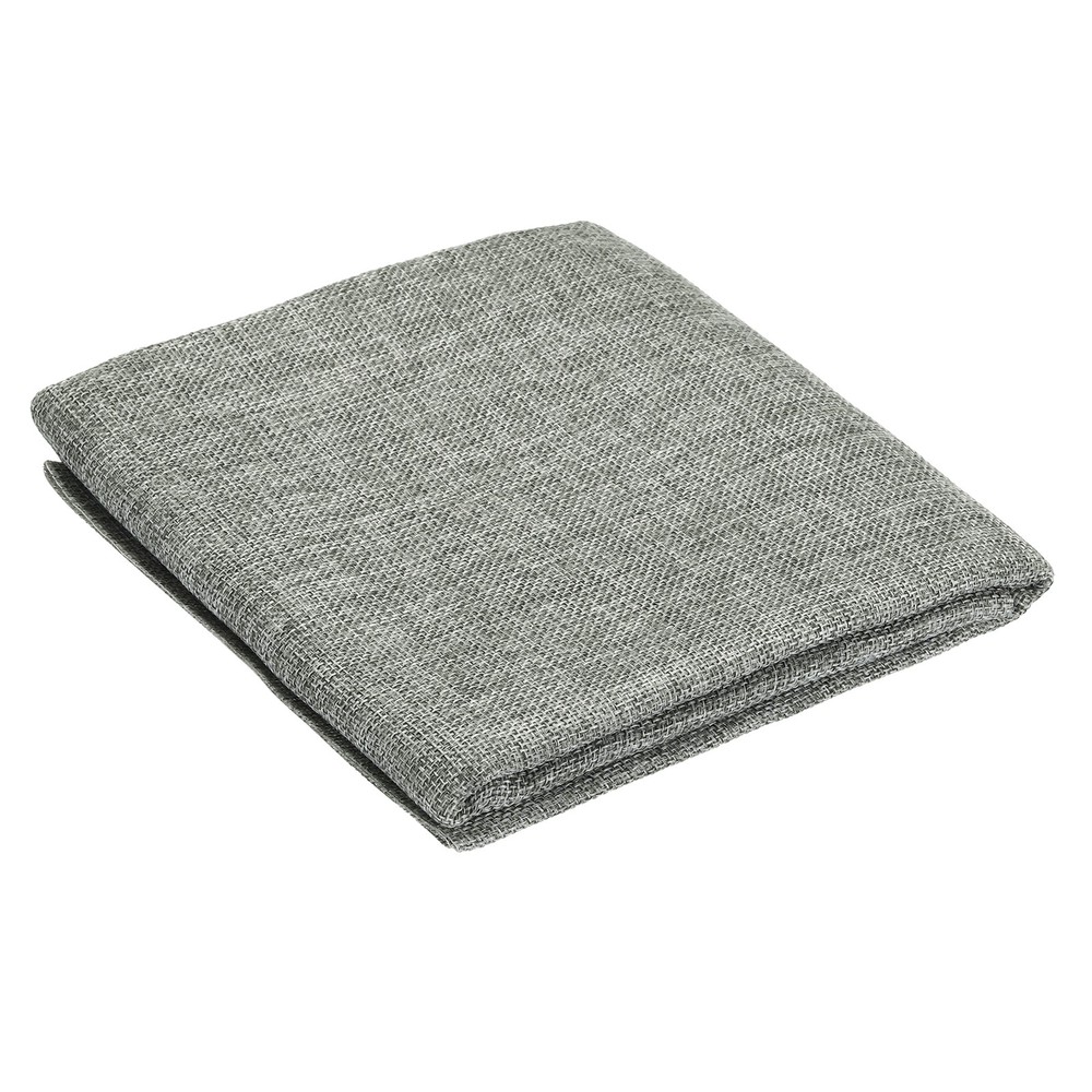 Grey Speaker Mesh Grill Stereo Fabric Dustproof 50cm x 150cm 20″ x 59″