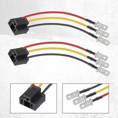 H4 9003 HB2 Wire Wiring Harness Sockets for 4″x6″ 7″x6″ 5″x7″ inch Sealed Beam C