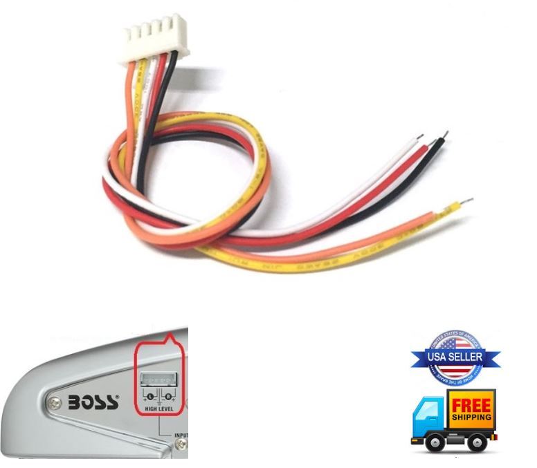 5-Pin Speaker High Level Input Plug JL AUDIO JX250 JX360 JX400 JX500 JX1000