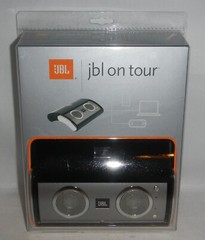 JBL On Tour Portable Wired Mini Stereo Speaker System AC or Battery Powered