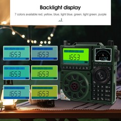 TR113 Shortwave Radio SSB Radio AM FM LW WB VHF UHF AIR CB Radio With Bluetooth