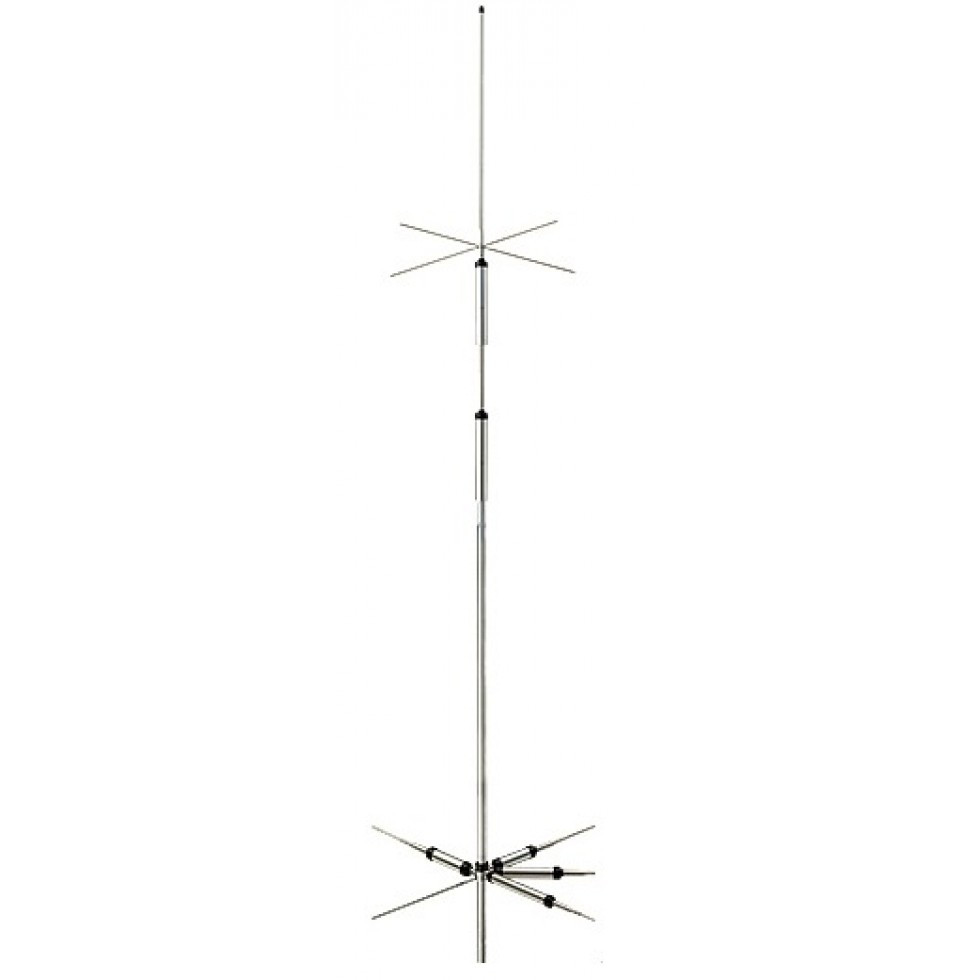 40m/20m/15m/10m/6m Vertical Base Antenna 11′ 8″ -SO-239- 1/4 wave- Diamond CP5H