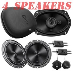 TD49 3000W 4-CH Amplifier | JBL Speakers 6.5″ 720W Component | 6X9″ 560W 3Way