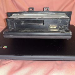 VTG Kenwood KRC-607 Cassette/ KDC-D300 CD oldschool graphics eq unTested