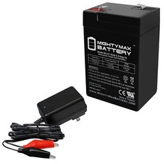 Mighty Max 6V 4.5AH Multipurpose Rechargeable Battery + 6V Charger