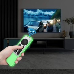 Remote Case for Apple TV Siri Remote 2021 Shockproof Anti Slip Silicone Cover