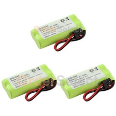3 NEW Cordless Home Phone Rechargeable Battery for Uniden BT-1008 BT1008 HOT!