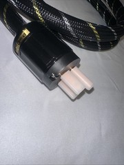 Premium Power Audio Cable 7 AWG Oxygen Free Copper HiFi Stereo 4.92 Ft