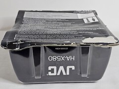 JVC HA-X580 Stereo Headphones 107dB 7Hz-21000Hz 32 Ohms Cord Length 9.84 ft New