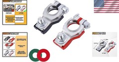 Durable Positive and Negative Battery Terminals – Installs Easily in Vehicles