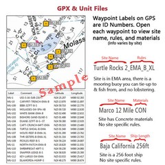 The Panhandle Florida Fishing & Dive Sites Memory Card