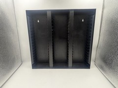 VTG Alpha Cassette 60 Rack Wall Mountable Storage Holder Shelf BLACK – 60 Tapes