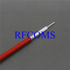 Low PIM RF RG402 Coaxial Cable Tin Soacked none jacket semi flex coax Cable 1M