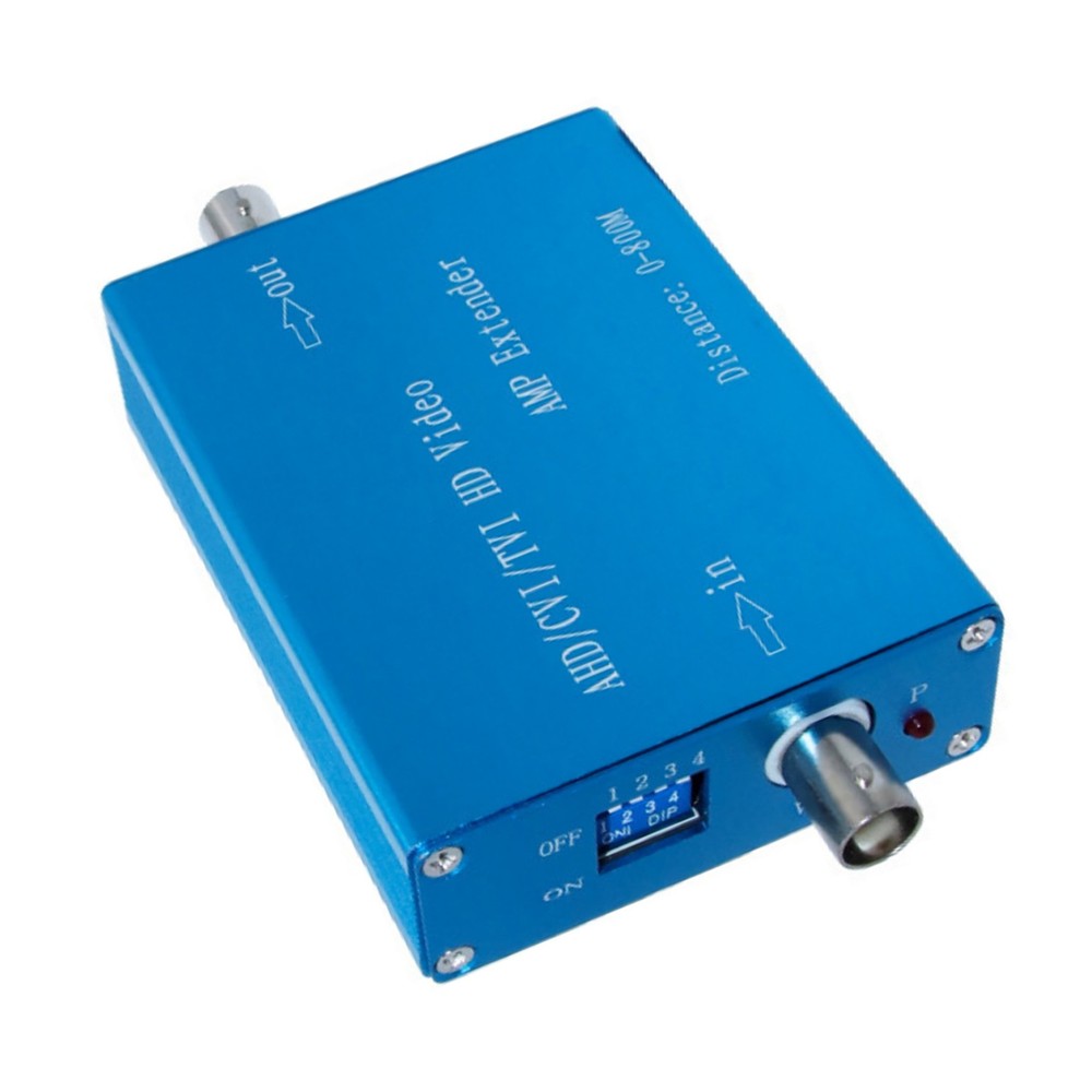 Plug And Play Coxial Cable AHD/TVI/CVI/CVBS 1080P Video Amplifier Extender