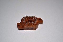 IN-12 + SOCKETS 6PCS SUPER SET used nixie tubes IN-12A IN-12B IN12 IN12B IN12