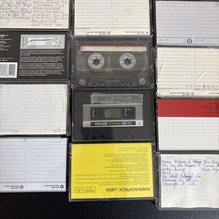 36 Cassette Tape Lot Sold As Blanks TDK Maxell Sony Fuji Scotch Reusable